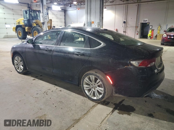 2015 Chrysler 200 Limited with VIN 1C3CCCAGXFN740527, listed as a Copart auction lot 87254084 with 145,761 mi miles and Salvage Title. Bid and sale history available at carsss.com. Image 2.
