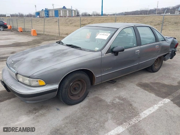 1991 Chevrolet Caprice with VIN 1G1BL53E8MW151443, listed as a IAAI auction lot 41556364 with NaN miles. Bid and sale history available at carsss.com. Image 2.
