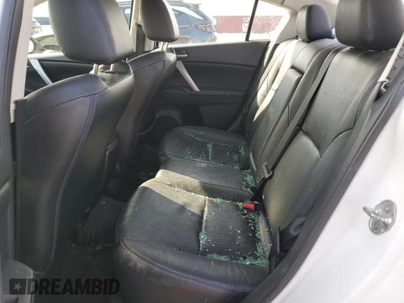 2011 Mazda 3 S Grand Touring with VIN JM1BL1W6XB1417348, listed as a Copart auction lot 50044175 with 98,458 mi miles and Salvage Title. Bid and sale history available at DreamBid. Image 10.