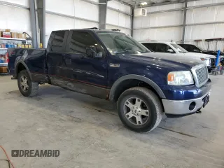 2007 Ford F-150 XLT with VIN 1FTPX14V37KD27495, listed as a Copart auction lot 56120405 with 96,557 mi miles and Salvage title. Bid and sale history available at DreamBid. Image 4.