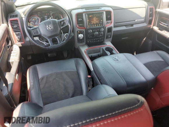 2016 Ram 1500 Rebel with VIN 1C6RR7YT5GS418564, listed as a Copart auction lot 55436645 with 103,949 mi miles and Salvage title. Bid and sale history available at DreamBid. Image 8.