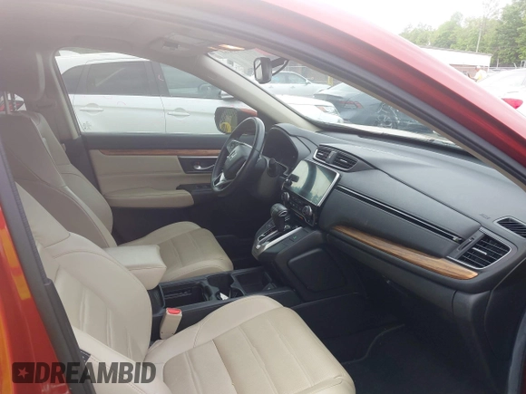 2018 Honda CR-V EX-L with VIN 2HKRW1H89JH501933, listed as a IAAI auction lot 42055281 with 87,083 mi miles and . Bid and sale history available at DreamBid. Image 5.