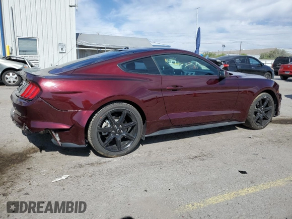 2018 Ford Mustang EcoBoost z VIN 1FA6P8TH0J5159939, wystawiony jako Copart lot #54256575 z przebiegiem 69 124 mil mil oraz Szkoda całkowita • Salvage title. Historia ofert i sprzedaży dostępna na DreamBid. Obrazek 3.