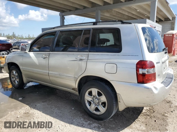 2006 Toyota Highlander z VIN JTEGP21AX60100902, wystawiony jako Copart lot #44337705 z przebiegiem 213 169 mil mil oraz Szkoda całkowita • Salvage title. Historia ofert i sprzedaży dostępna na DreamBid. Obrazek 2.