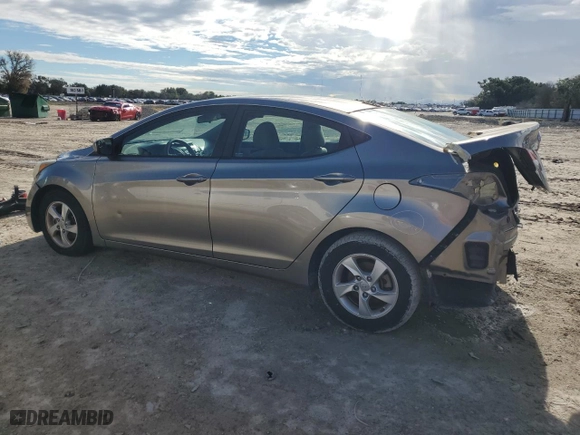 2014 Hyundai Elantra Limited with VIN 5NPDH4AE3EH475003, listed as a Copart auction lot 49153235 with 130,510 mi miles and Non Repairable. Bid and sale history available at carsss.com. Image 2.
