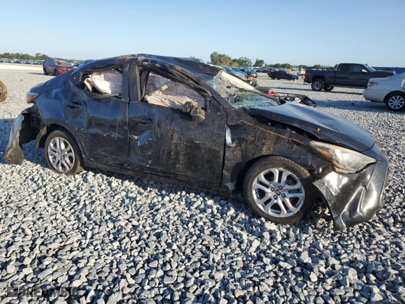2017 Toyota Yaris iA with VIN 3MYDLBYV6HY187638, listed as a Copart auction lot 52859475 with 0 mi miles and Salvage Title. Bid and sale history available at carsss.com. Image 4.