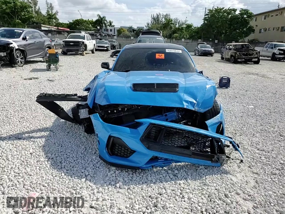 2024 Ford Mustang GT with VIN 1FA6P8CF7R5433731, listed as a Copart auction lot 45878835 with Not provided miles and Non repairable. Bid and sale history available at DreamBid. Image 13.