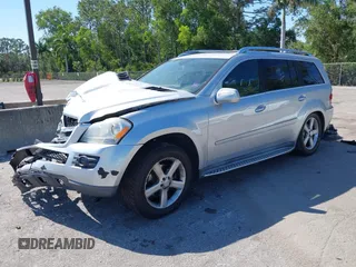 2009 Mercedes-Benz GL 450 z VIN 4JGBF71E89A451934, wystawiony jako IAAI lot #42041370 z przebiegiem 259 865 mil mil oraz . Historia ofert i sprzedaży dostępna na DreamBid. Obrazek 2.
