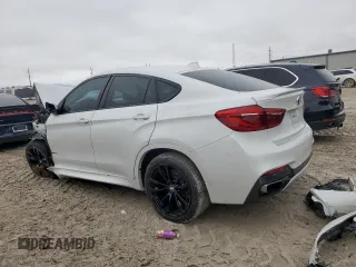 2016 BMW X6 xDrive50i z VIN 5UXKU6C50G0R34434, wystawiony jako Copart lot #44706075 z przebiegiem Nie podano mil oraz Szkoda całkowita • Salvage title. Historia ofert i sprzedaży dostępna na DreamBid. Obrazek 2.