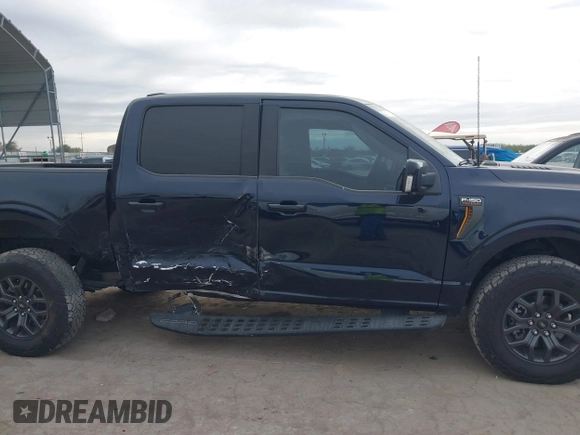 2023 Ford F-150 XL with VIN 1FTEW1E87PFB33760, listed as a IAAI auction lot 40964113 with 18,968 mi miles. Bid and sale history available at carsss.com. Image 13.
