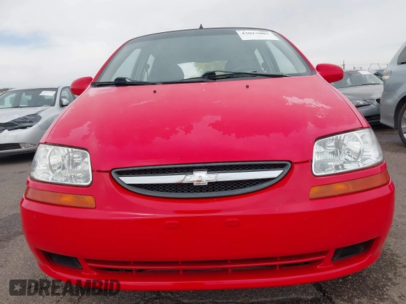 2006 Chevrolet Aveo LS with VIN KL1TD66696B652250, listed as a IAAI auction lot 42015003 with 143,336 mi miles and . Bid and sale history available at DreamBid. Image 13.