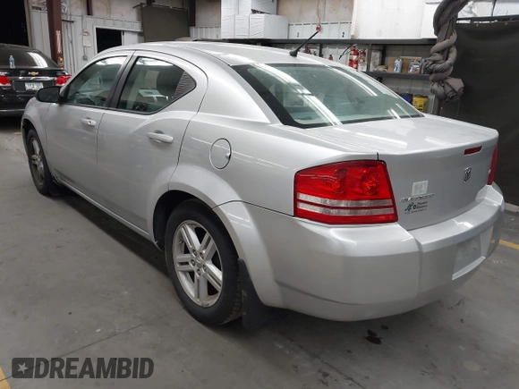 2008 Dodge Avenger SXT with VIN 1B3LC56K88N606043, listed as a IAAI auction lot 42542888 with 88,196 mi miles and . Bid and sale history available at DreamBid. Image 3.