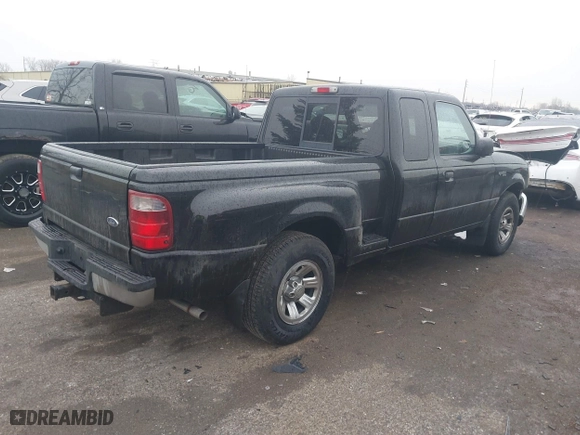 2002 Ford Ranger XL Fleet with VIN 1FTYR44U62TA32918, listed as a IAAI auction lot 41655493 with 109,712 mi miles. Bid and sale history available at carsss.com. Image 4.