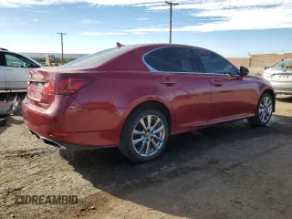 2013 Lexus GS 350 with VIN JTHCE1BL5D5005648, listed as a Copart auction lot 72401814 with 103,516 mi miles and Salvage Title. Bid and sale history available at carsss.com. Image 3.
