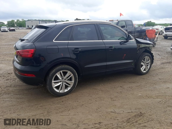 2016 Audi Q3 Premium Plus with VIN WA1BFCFS4GR003310, listed as a Copart auction lot 50136623 with 116,849 mi miles. Bid and sale history available at carsss.com. Image 3.