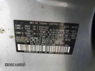 2024 Subaru Outback Limited с VIN 4S4BTANCXR3107458, выставлен на аукционе Copart как лот 60902445 с пробегом 63 764 миль миль и Списание • Salvage title. История ставок и продаж доступна на DreamBid. Изображение 12.