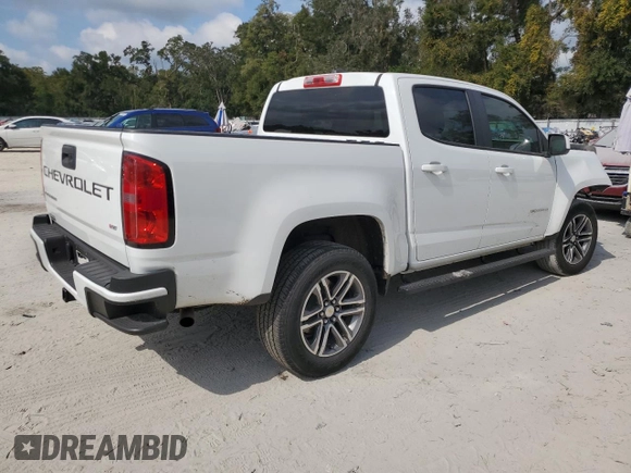 2021 Chevrolet Colorado 2WD Work Truck with VIN 1GCGSBENXM1158824, listed as a Copart auction lot 77974724 with 73,006 mi miles and Non repairable. Bid and sale history available at DreamBid. Image 3.