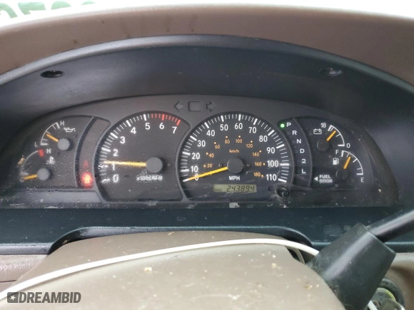 2002 Toyota Tundra SR5 with VIN 5TBRT34112S297226, listed as a Copart auction lot 52827615 with 243,894 mi miles and Clean Title. Bid and sale history available at carsss.com. Image 9.