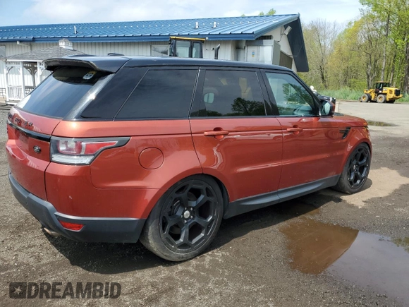 2014 Land Rover Range Rover Sport Supercharged with VIN SALWR2TF8EA340809, listed as a Copart auction lot 55431985 with 224,645 mi miles and Clean Title. Bid and sale history available at carsss.com. Image 3.