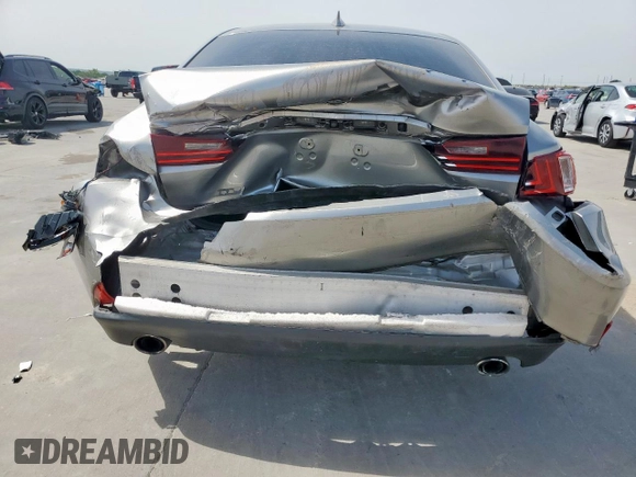 2016 Lexus IS 350 with VIN JTHCE1D24G5010185, listed as a Copart auction lot 57132225 with 112,452 mi miles and Salvage title. Bid and sale history available at DreamBid. Image 6.