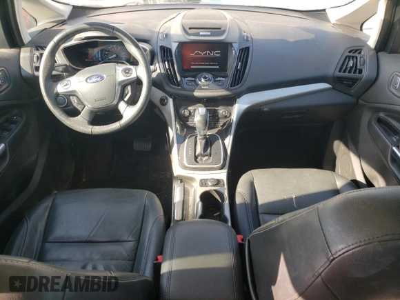 2015 Ford C-Max SEL with VIN 1FADP5CU2FL113115, listed as a Copart auction lot 68849494 with 88,815 mi miles and Salvage Title. Bid and sale history available at carsss.com. Image 8.