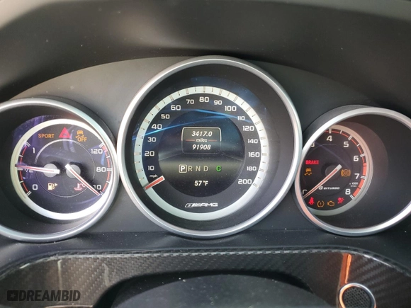 2016 Mercedes-Benz E-Class AMG E 63 S with VIN WDDHF7GBXGB198690, listed as a Copart auction lot 53423534 with 91,908 mi miles and Salvage Title. Bid and sale history available at carsss.com. Image 9.
