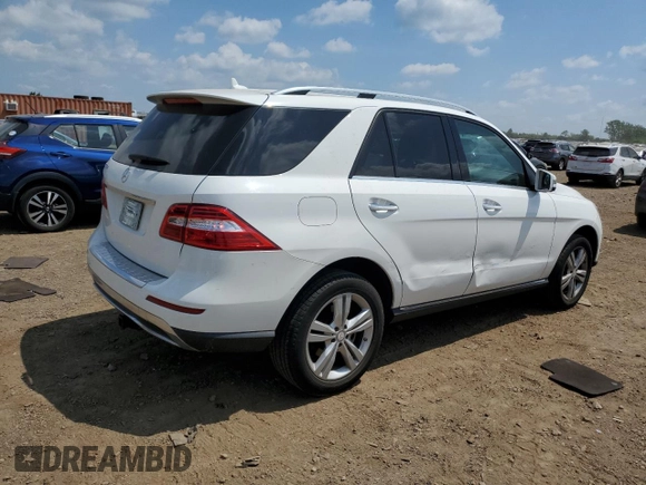2014 Mercedes-Benz M 350 with VIN 4JGDA5JB2EA295787, listed as a Copart auction lot 58565795 with 193,576 mi miles and Salvage title. Bid and sale history available at DreamBid. Image 3.