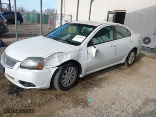 2011 Mitsubishi Galant FE with VIN 4A32B2FF0BE030385, listed as a IAAI auction lot 40740593 with 137,279 mi miles. Bid and sale history available at carsss.com. Image 2.