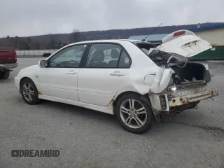2005 Mitsubishi Lancer with VIN JA3AJ66F85U022407, listed as a Copart auction lot 46524295 with 129,997 mi miles and Salvage Title. Bid and sale history available at DreamBid. Image 2.