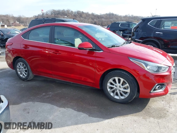2022 Hyundai Accent SEL with VIN 3KPC24A67NE176446, listed as a IAAI auction lot 41492574 with 31,194 mi miles. Bid and sale history available at carsss.com. Image 13.