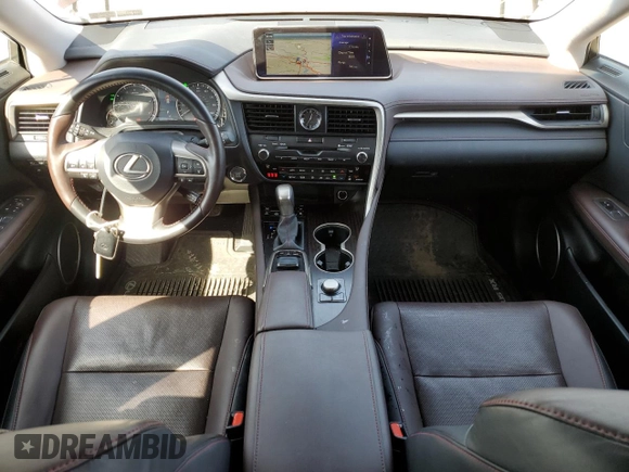 2018 Lexus RX with VIN JTJBZMCA0J2036042, listed as a Copart auction lot 44004593 with 33,066 mi miles. Bid and sale history available at carsss.com. Image 8.