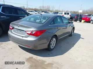 2013 Hyundai Sonata GLS with VIN 5NPEB4AC3DH595421, listed as a IAAI auction lot 42072919 with Not Provided miles and . Bid and sale history available at DreamBid. Image 4.