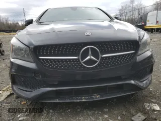 2018 Mercedes-Benz CLA with VIN WDDSJ4EB2JN613027, listed as a Copart auction lot 48057185 with 114,726 mi miles and Salvage Title. Bid and sale history available at carsss.com. Image 5.
