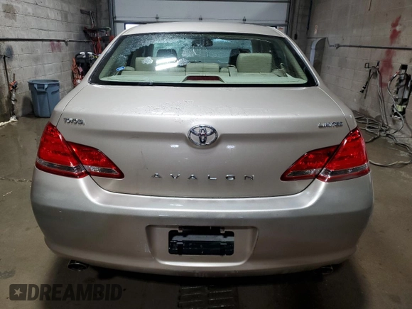 2006 Toyota Avalon XL with VIN 4T1BK36B06U078661, listed as a Copart auction lot 58355355 with 136,074 mi miles and Salvage title. Bid and sale history available at DreamBid. Image 6.