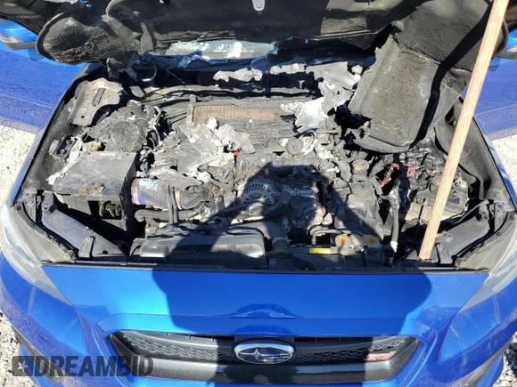 2015 Subaru WRX STI Launch with VIN JF1VA2W66F9805473, listed as a Copart auction lot 58922325 with Not provided miles and Salvage title. Bid and sale history available at DreamBid. Image 11.