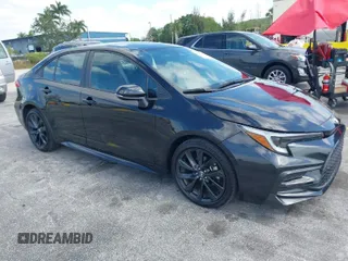 2024 Toyota Corolla SE with VIN 5YFS4MCE4RP182414, listed as a IAAI auction lot 42098426 with 5,799 mi miles. Bid and sale history available at carsss.com. Image 1.