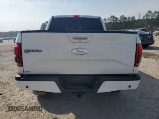 2017 Ford F-150 XL with VIN 1FTEW1EF1HFA28020, listed as a Copart auction lot 43564105 with 55,446 mi miles and Salvage title. Bid and sale history available at DreamBid. Image 6.