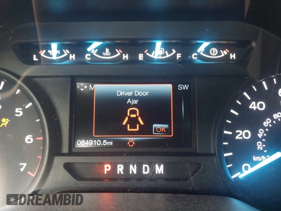 2018 Ford F-150 XL with VIN 1FTEW1E53JFD33161, listed as a IAAI auction lot 41796374 with 64,910 mi miles. Bid and sale history available at carsss.com. Image 16.
