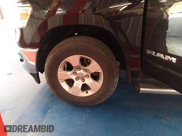 2022 Ram 1500 Big Horn with VIN 1C6RRFFG2NN179020, listed as a IAAI auction lot 42573638 with 61,517 mi miles and . Bid and sale history available at DreamBid. Image 9.