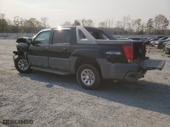 2002 Chevrolet Avalanche with VIN 3GNEK13T02G254776, listed as a Copart auction lot 50933565 with 0 mi miles and Salvage Title. Bid and sale history available at carsss.com. Image 2.