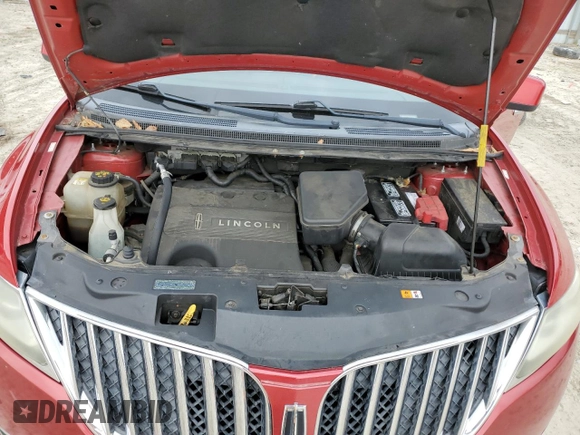 2011 Lincoln MKX with VIN 2LMDJ8JK1BBJ11526, listed as a Copart auction lot 51667125 with 155,234 mi miles and Salvage Title. Bid and sale history available at carsss.com. Image 12.