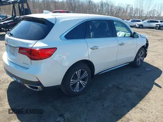 2017 Acura MDX with VIN 5FRYD4H33HB026679, listed as a IAAI auction lot 41894410 with 98,023 mi miles. Bid and sale history available at carsss.com. Image 4.