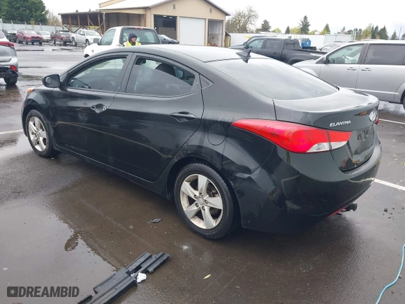 2012 Hyundai Elantra GLS with VIN KMHDH4AE8CU404698, listed as a IAAI auction lot 41988964 with 1 mi miles. Bid and sale history available at carsss.com. Image 3.