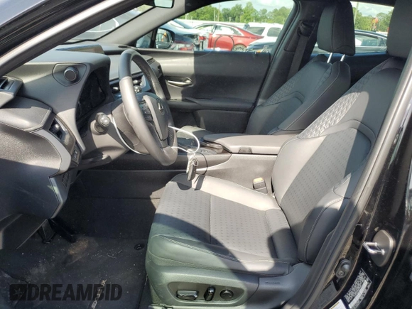 2021 Lexus UX 250h with VIN JTHX9JBH2M2049657, listed as a Copart auction lot 58744945 with 36,054 mi miles and Salvage title. Bid and sale history available at DreamBid. Image 7.