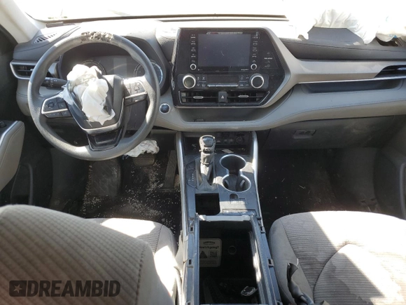 2020 Toyota Highlander L with VIN 5TDCZRBH1LS503483, listed as a Copart auction lot 69920294 with Not provided miles and Salvage title. Bid and sale history available at DreamBid. Image 8.