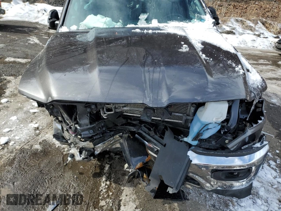 2021 Ram 1500 Big Horn with VIN 1C6RRFBGXMN561932, listed as a Copart auction lot 45969175 with 0 mi miles and Salvage Title. Bid and sale history available at carsss.com. Image 11.