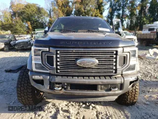 2022 Ford F-450 XL with VIN 1FT8W4DT8NEE62457, listed as a Copart auction lot 69064714 with 49,931 mi miles and Salvage Title. Bid and sale history available at carsss.com. Image 5.