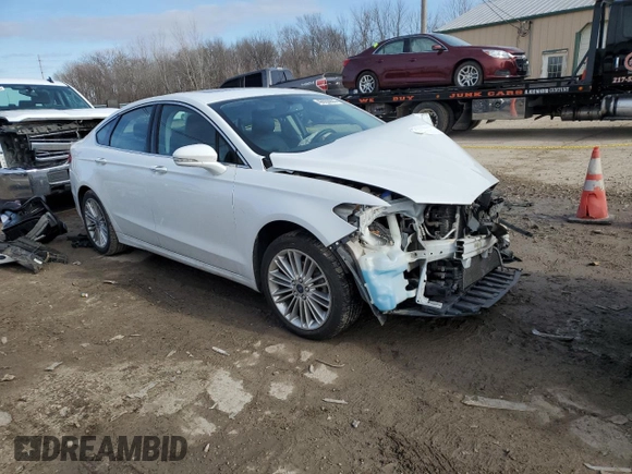 2016 Ford Fusion SE with VIN 3FA6P0HD3GR202344, listed as a Copart auction lot 43693935 with Not Provided miles and Salvage Title. Bid and sale history available at DreamBid. Image 4.