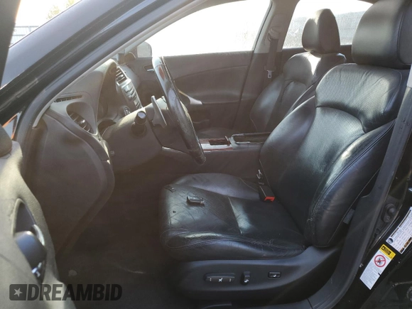 2006 Lexus IS 250 Manual with VIN JTHBK262565025588, listed as a Copart auction lot 53162825 with 0 mi miles and Clean Title. Bid and sale history available at carsss.com. Image 7.