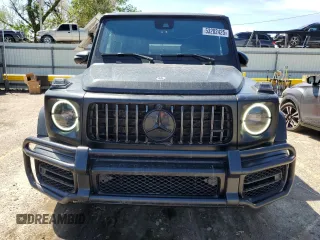 2021 Mercedes-Benz G with VIN W1NYC7HJ1MX384652, listed as a Copart auction lot 53282425 with 92,829 mi miles and Salvage Title. Bid and sale history available at carsss.com. Image 5.